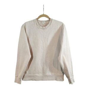 General Standard 100% Cotton Crewneck Sweatshirt in Pink Casual Women's Small